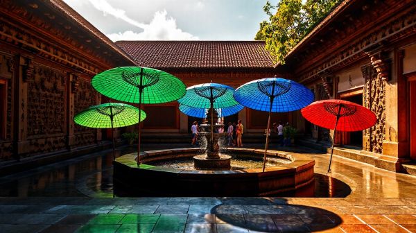 Découverte des richesses culturelles au palais d'Ubud